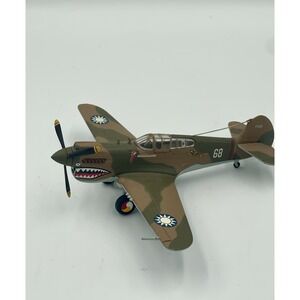Vintage‎ Hallmark 1999 Curtiss P-40 Warhawk QHA1000 Shark Mouth Flying Tigers